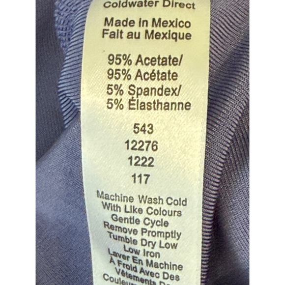 Coldwater Creek Womens Cardigan Top M Purple‎ Chic Classic Office Work Buttons - Picture 6 of 6